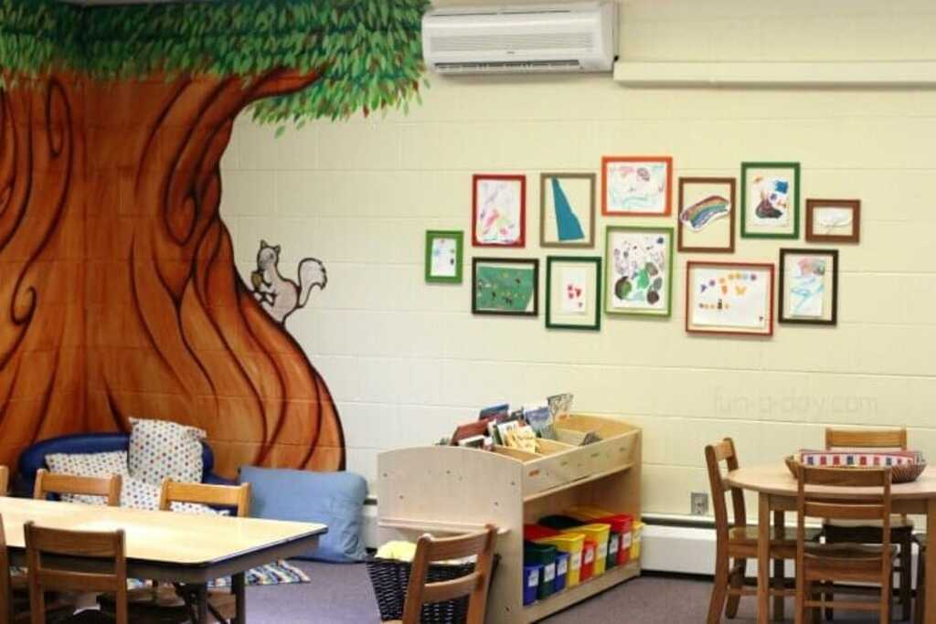 Vẽ tranh tường trung tâm tiếng anh tại Thụy Khuê, Tây Hồ